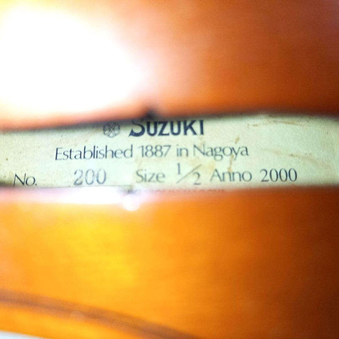 SUZUKI 鈴木バイオリン No.200 1/2size 2000年 日本製