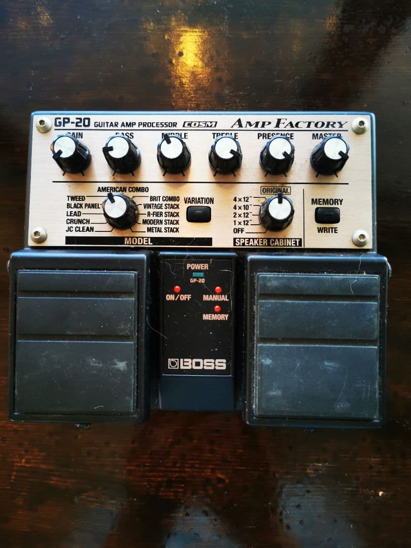 BOSS GP-20 ギターアンププロセッサー
