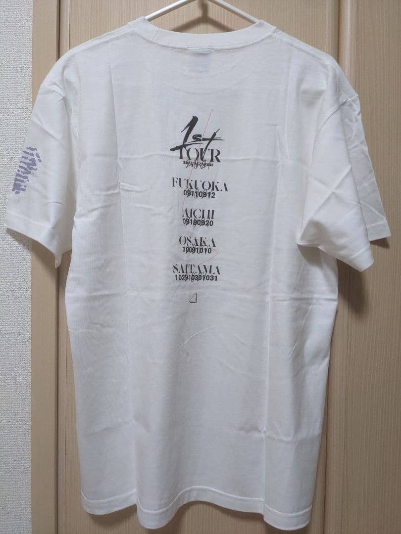 元）櫻坂46 齋藤冬優花 直筆サイン入りTシャツ（1st Tour） - メルカリ