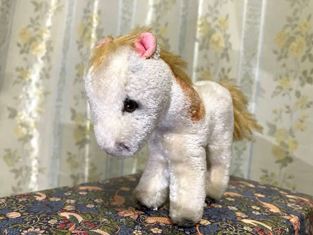 馬 ポニー ぬいぐるみ ドイツ ヴィンテージ アンティーク - メルカリ