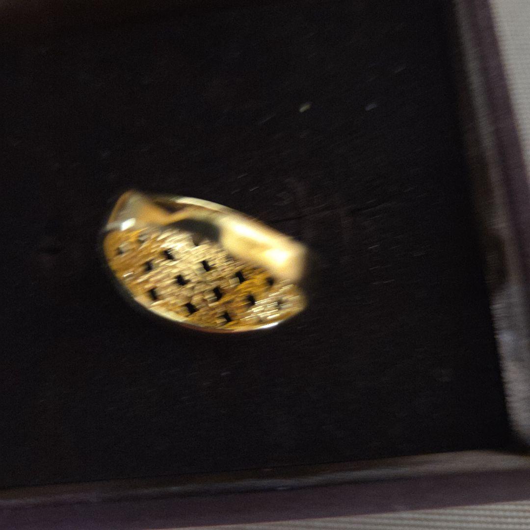 GSTV イタリアンジュエリーK18YGリング総量4g ミリオリーニ