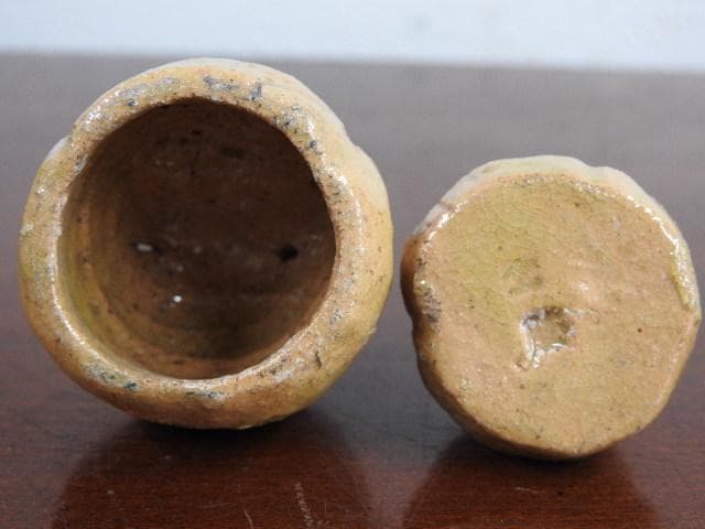 赤楽布袋香合　M８８１