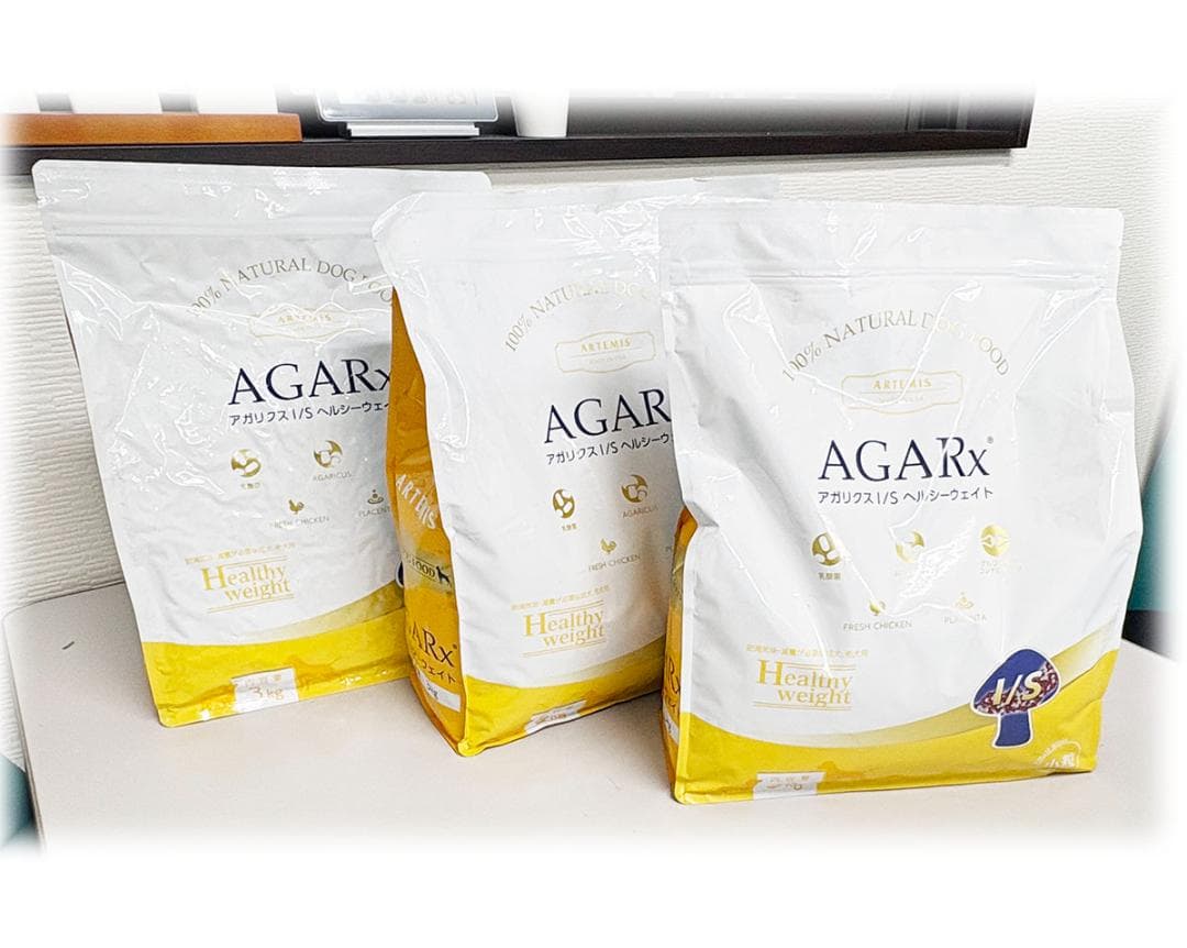 AGARx アガリクス ドッグフード 3kg AGARx ヘルシーウェイト ドライ