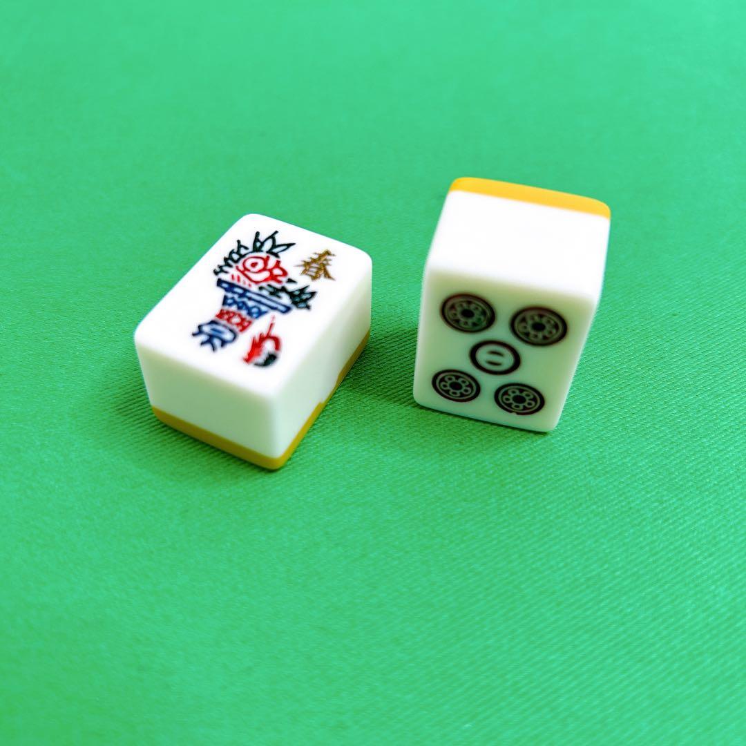 希少！！　ミズノ　丸一　麻雀牌　家紋牌