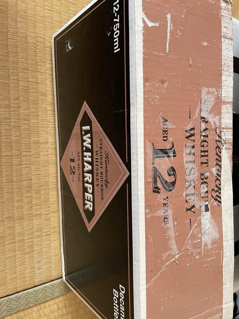 I.W.HARPER 12年IWハーパー12年 6本 750ml ハーパー12年 数量限定