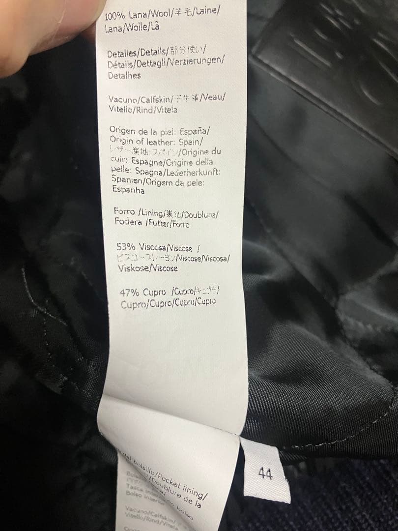 loewe ウールボンバージャケット ニット切り替え LOEWE(ロエベ