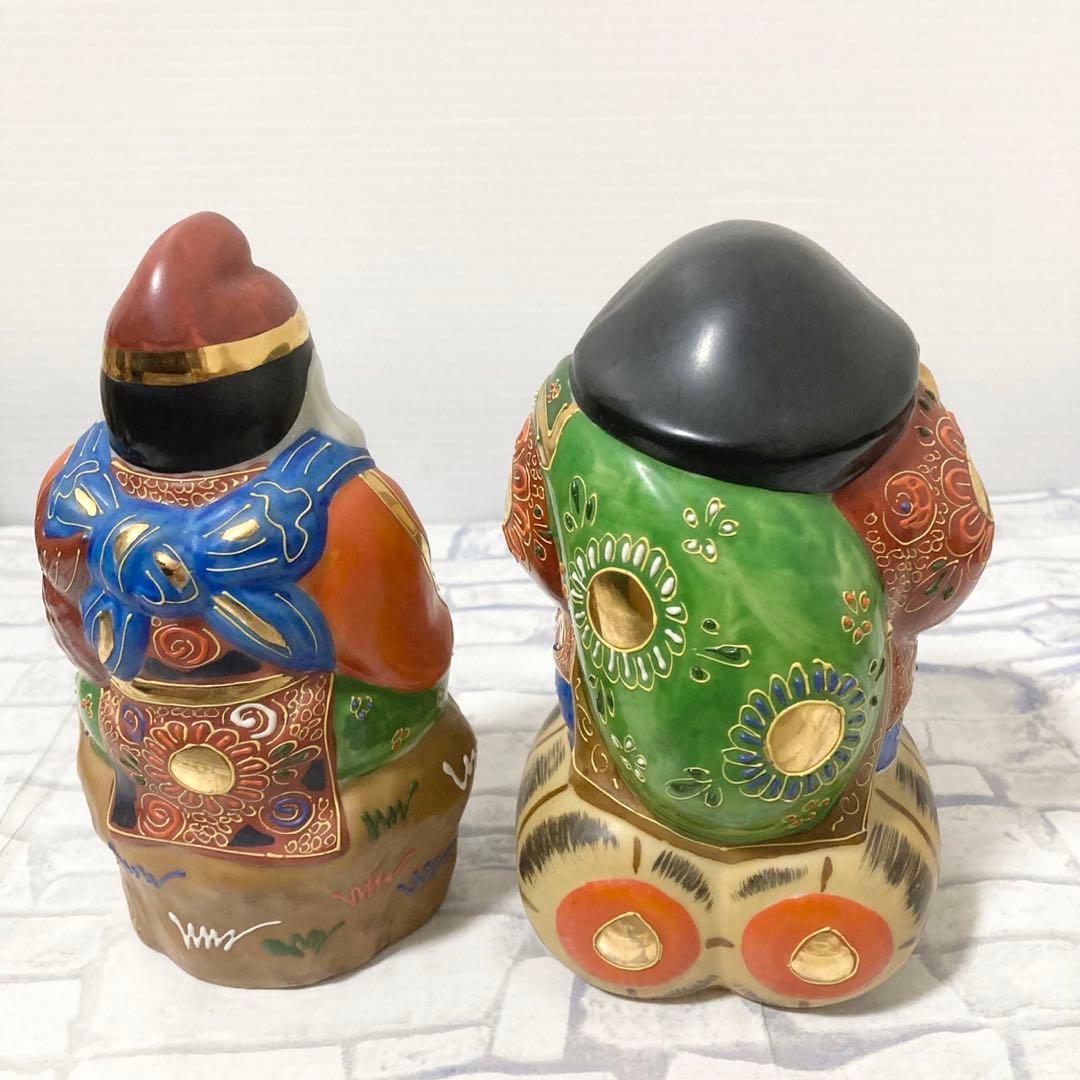 九谷焼 七福神 神様7柱セット 縁起物 置物 昭和レトロ - メルカリ