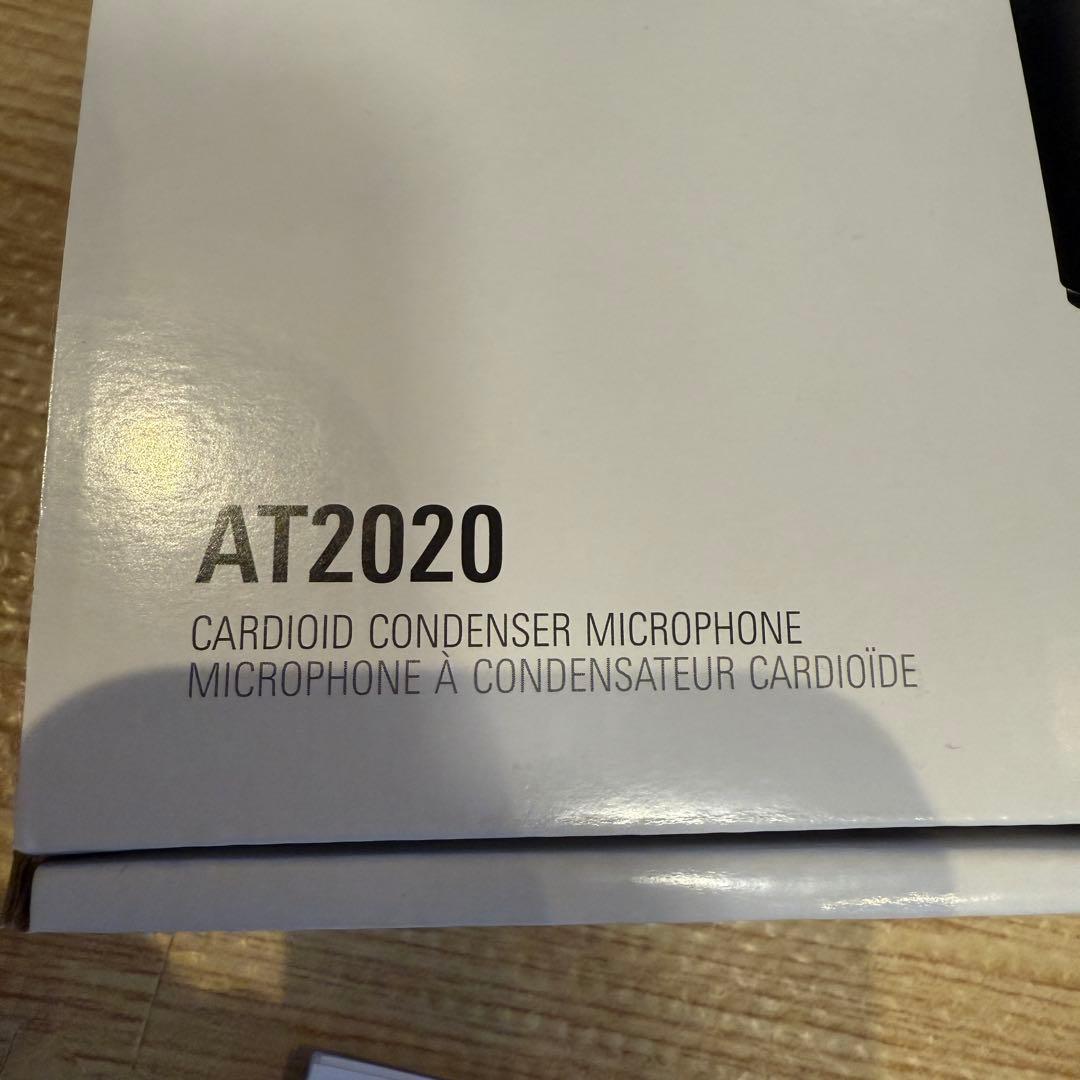 audio-technica AT2020 コンデンサーマイク 【新品・未使用】