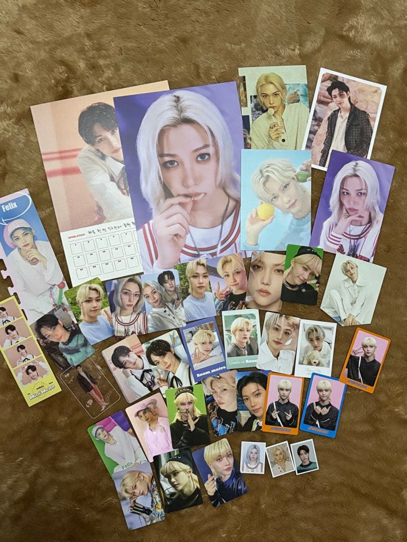 最終値下げ✨️StrayKids Felix Bbok Ari トレカ&ぬいぐるみ