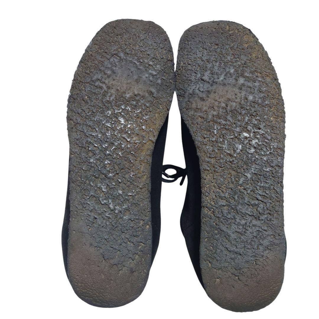 Clarks クラークス ワラビー 黒 スエード モカシン UK9 27cm