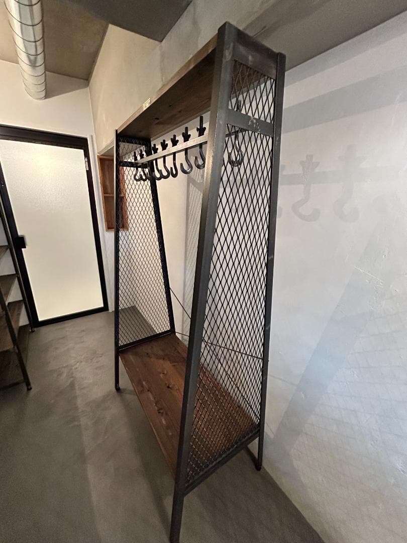 インダストリアルブランチ【ハンガーラック/デニムフック（展示品