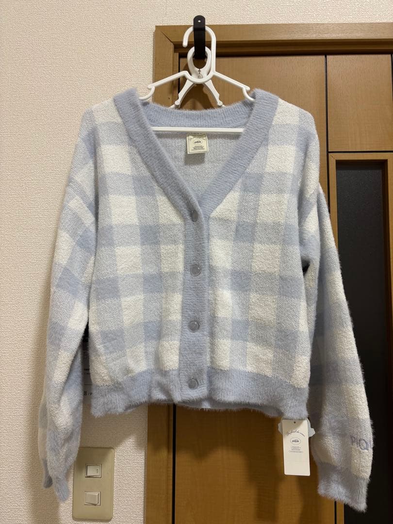 gelato pique チェック柄ルームウェア 3点セット