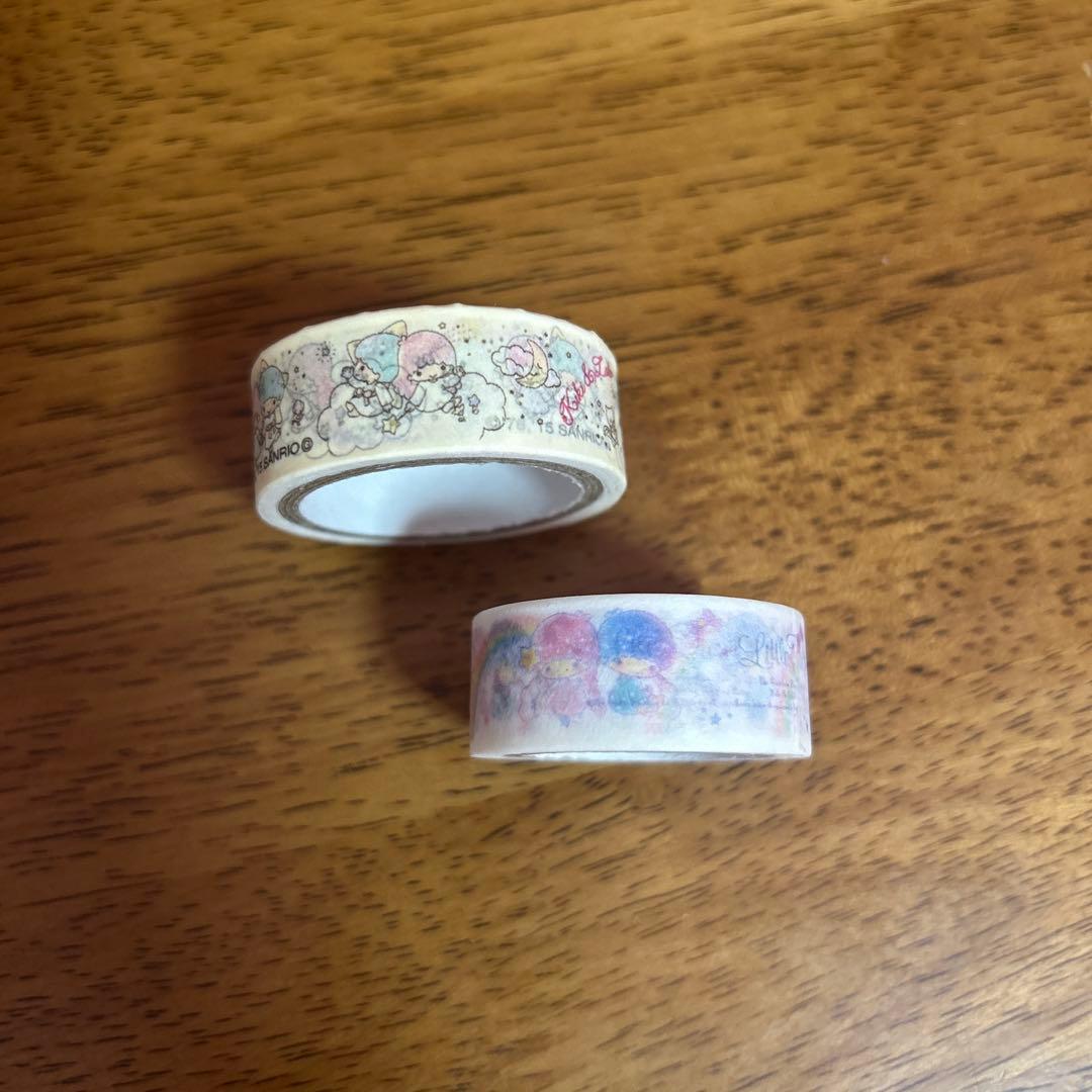 サンリオ キキララ マスキングテープ 2ケセット - メルカリ