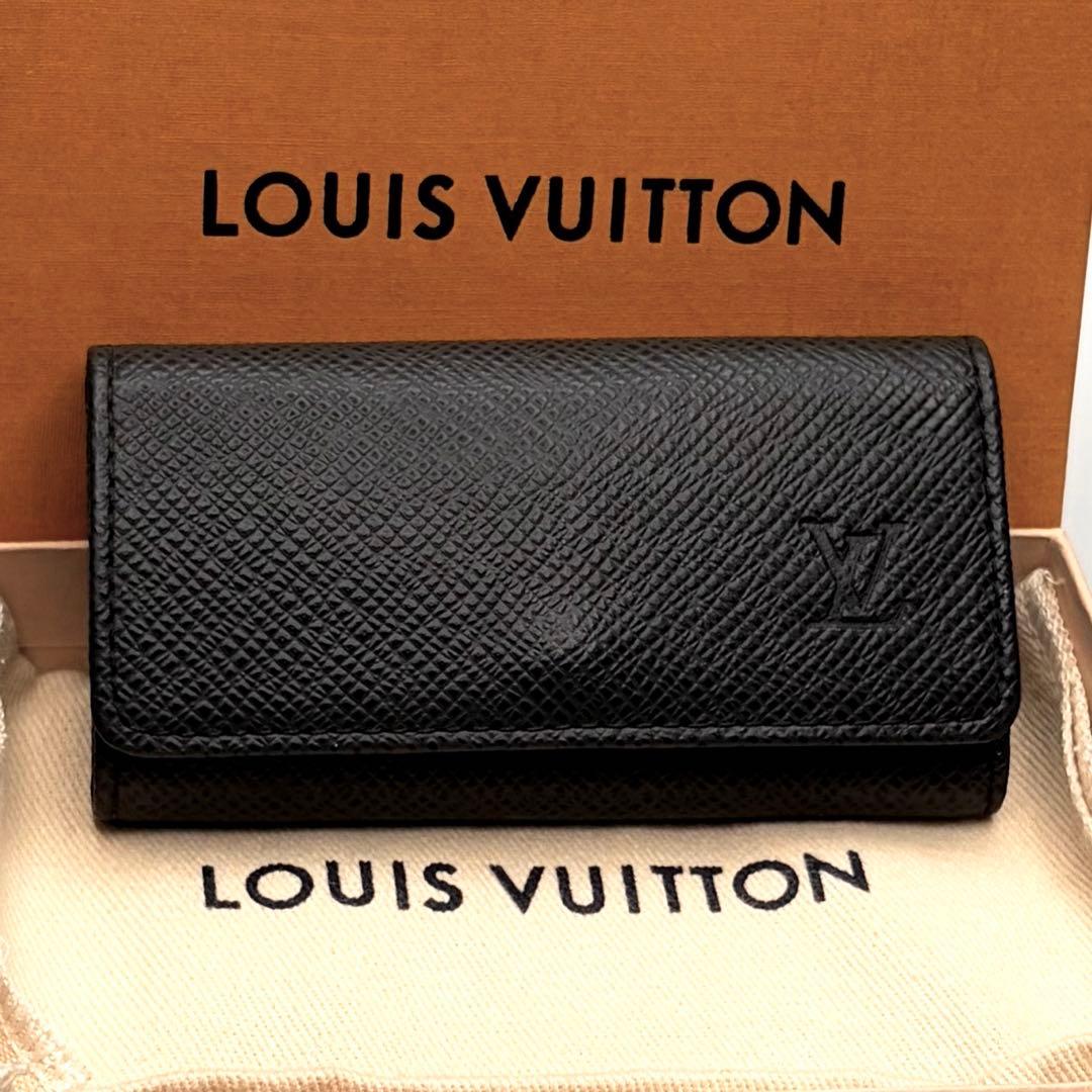 本日限り！ルイヴィトン ミュルティクレ4 タイガ ノワール 正規品保証