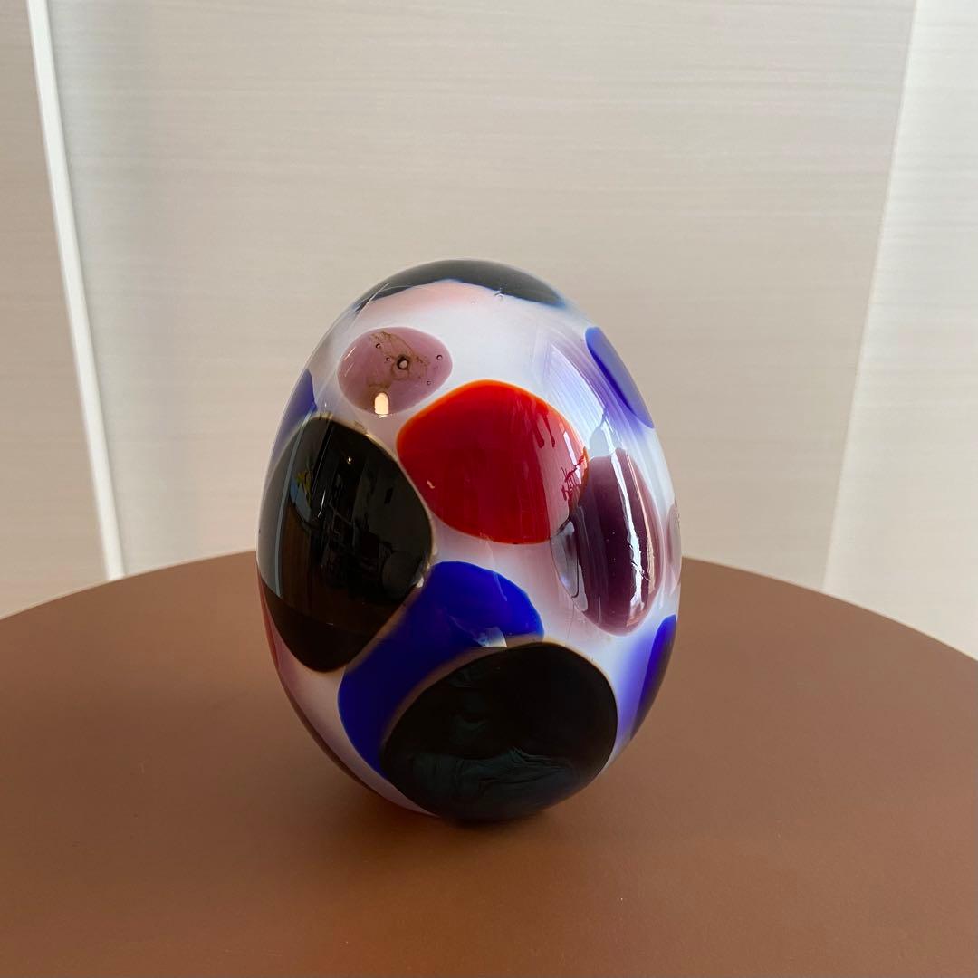 奇麗に銀化したフラット・ローマン・ガラス・ビーズとモザイク・ビーズ