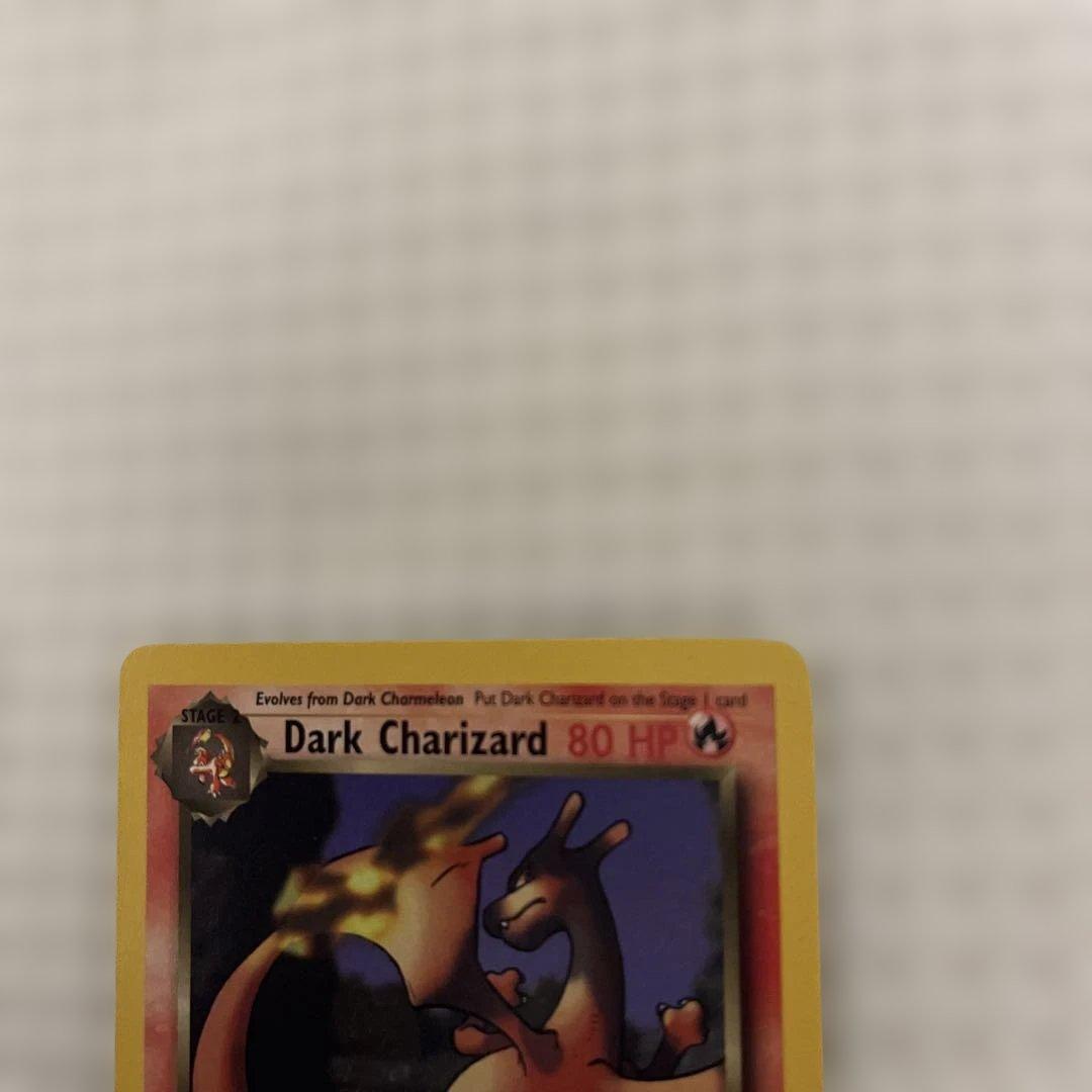 ポケモンカード 旧裏　悪いリザードン 英語　Dark Charizard