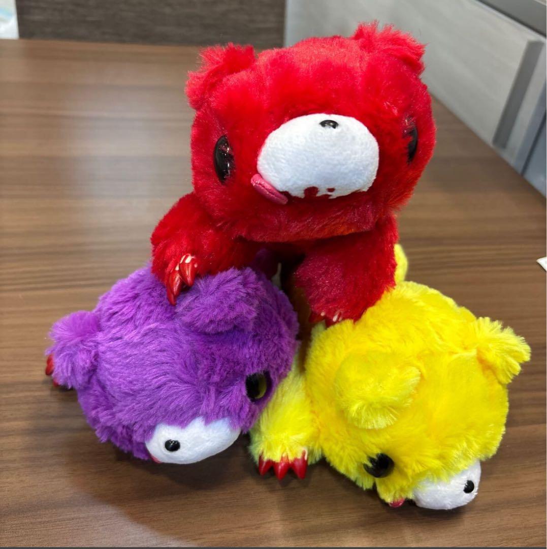 グルーミー ぬいぐるみ 見た目と手触り重視 にぎりこぶし　　汎用うさぎ 白