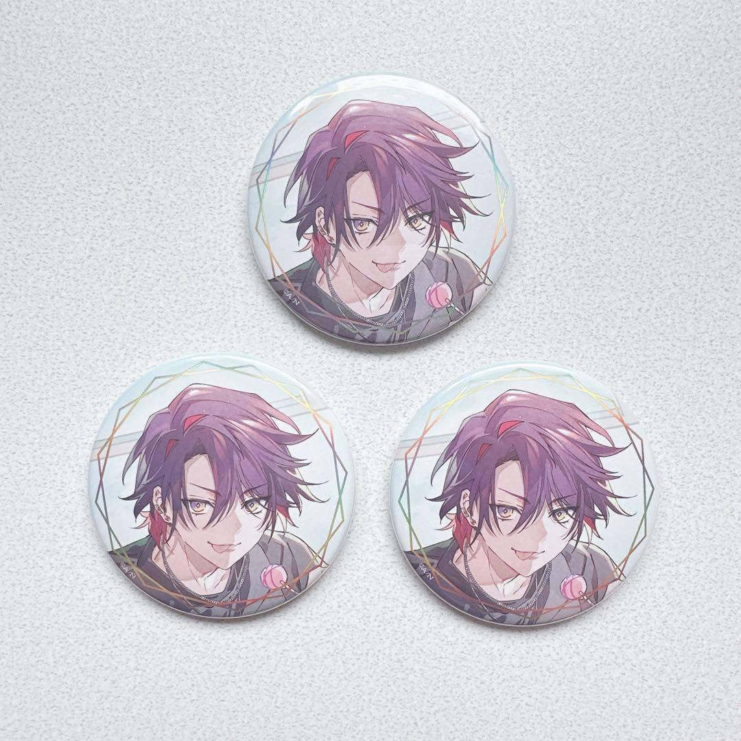 にじさんじ 渡会雲雀 voltaction 2周年 缶バッジ 箔押し