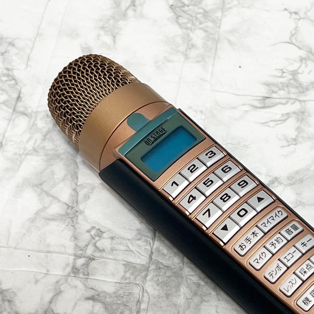 動作品】オンステージ カラオケマイク Z-PK1200GT 曲カートリッジ2本