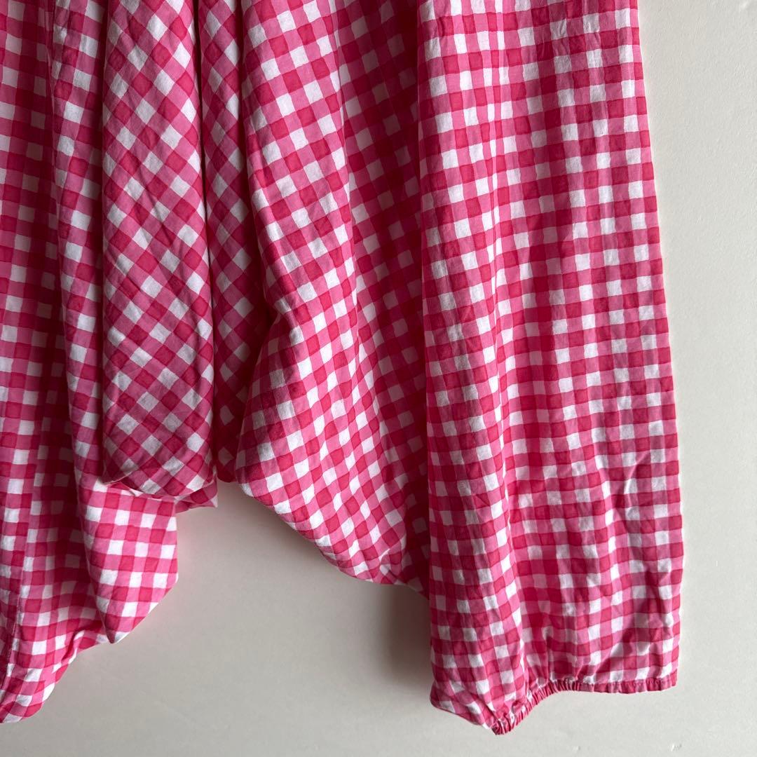 試着のみハウスオブロータス ギンガムチェックサルエルパンツ 桐島かれん