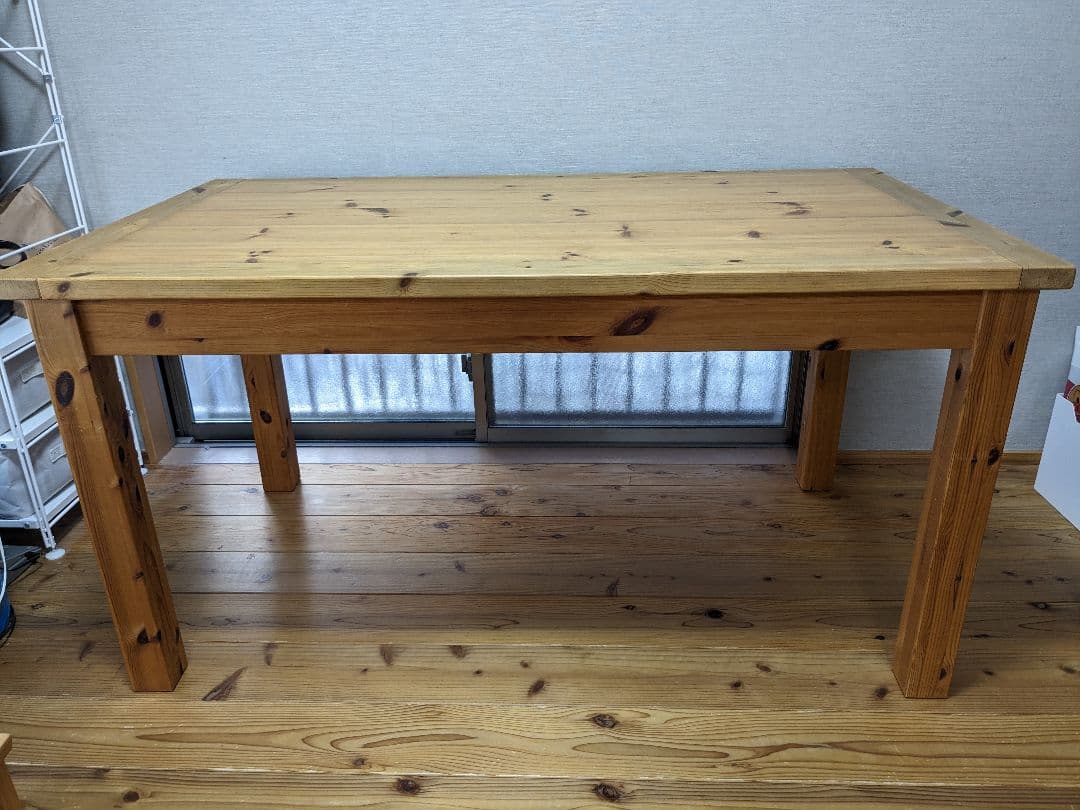 パイン材　ダイニングテーブル　4人掛け　4人　ボルドーパイン　レッドパイン パイン材 ダイニングテーブル 4人掛け 4人 ボルドーパイン レッド