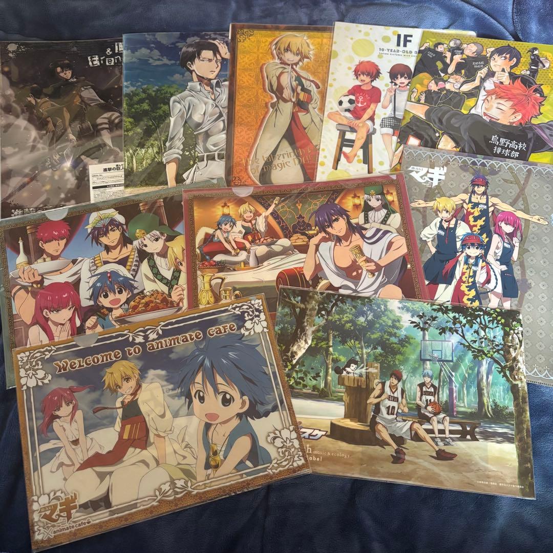 ハイキュー うたプリ 進撃の巨人 刀剣乱舞 マギ ヒロアカ クリア