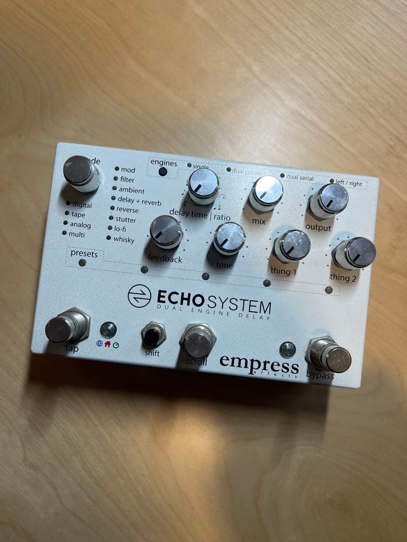 empress ECHO SYSTEM デュアルエンジンディレイ