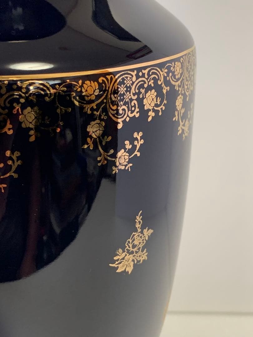 《美品》《送料無料》⭐︎LIMOGES CASTEL フランス製　22金　花瓶♪⭐︎