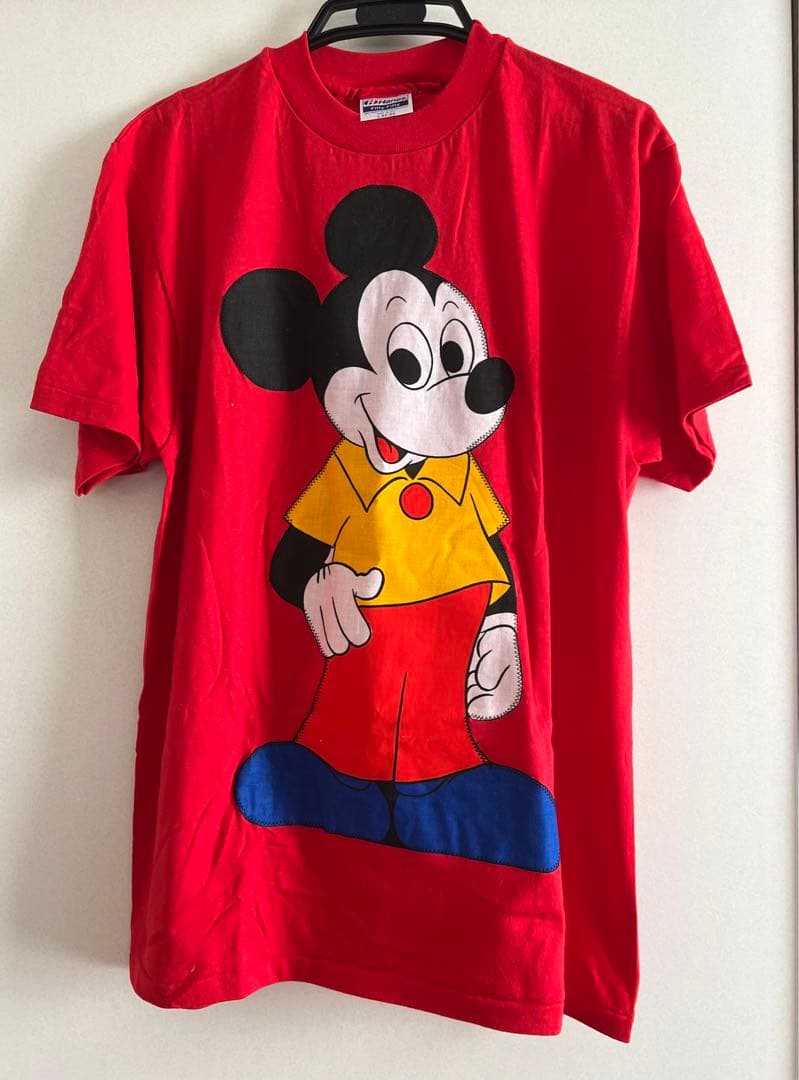 Hanesミッキーマウス80'sヴィンテージTシャツ Vintage 80s Mickey