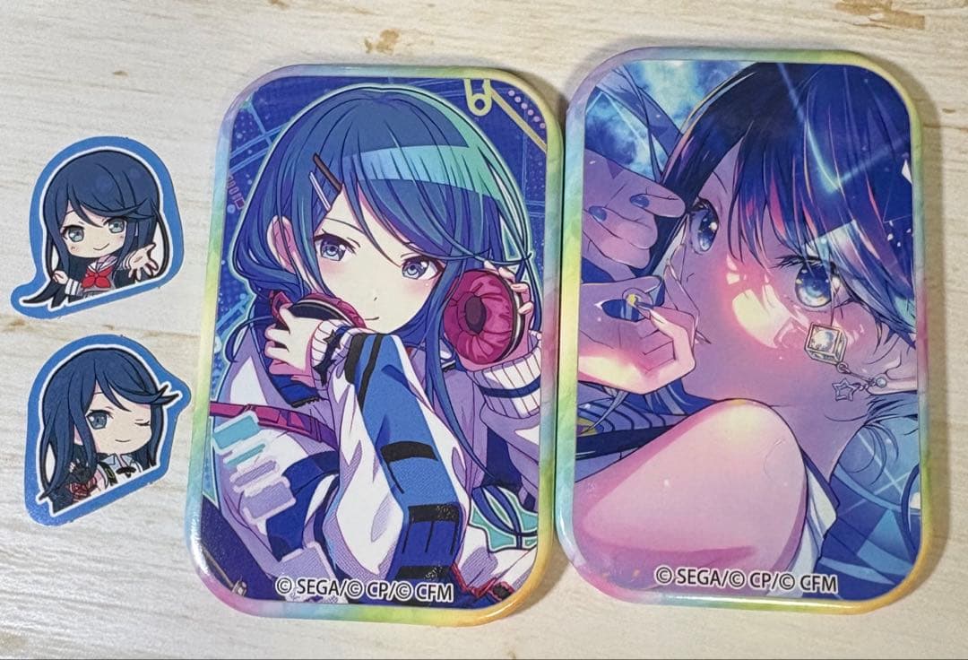 プロセカ 星乃一歌 スクエア缶バッジ・シール - メルカリ