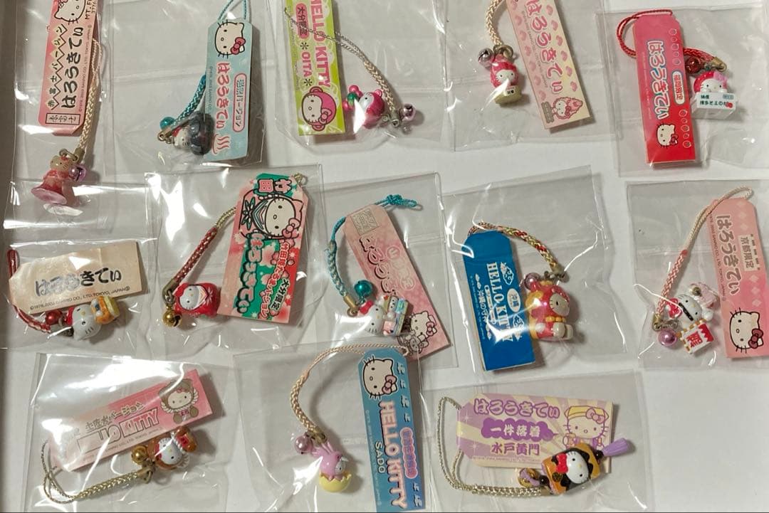 キティ♡ご当地限定ストラップ115点‼️ 写真7枚分。✅バラ売り不可