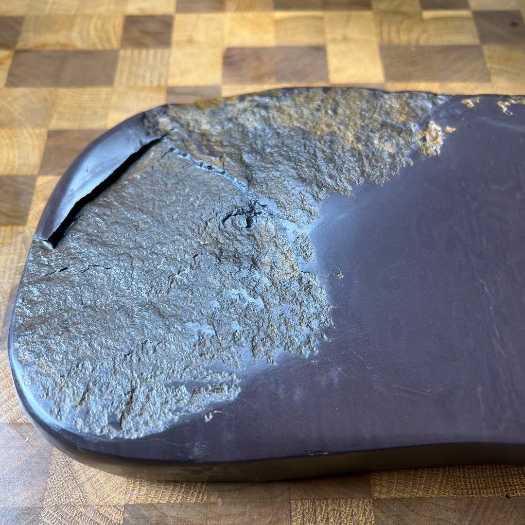 大型】端渓老坑楼閣図硯【加厚】