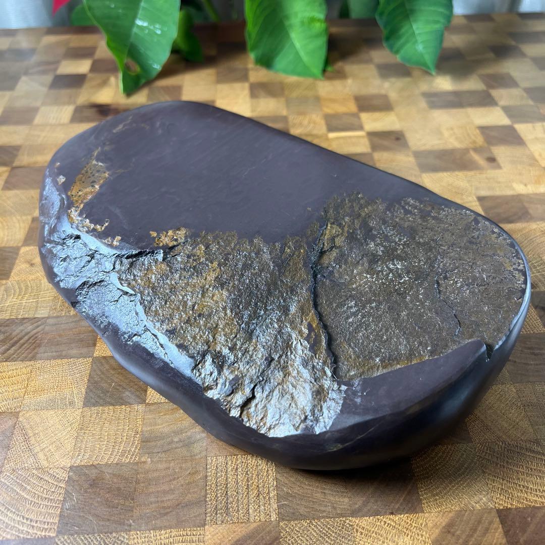 大型】端渓老坑楼閣図硯【加厚】