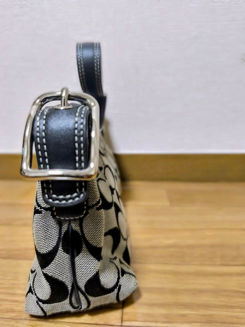 COACH ショルダーバッグ ブラック/ベージュest1941