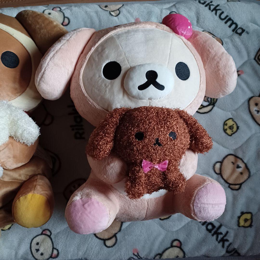 リラックマストア限定、2018戌年特大ぬいぐるみコリラックマ