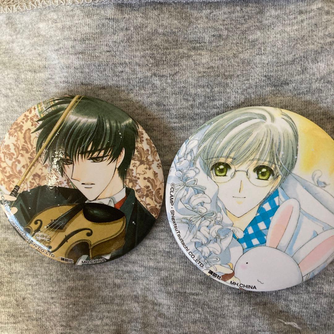 カードキャプターさくら 缶バッジ 知世 カードキャプターさくら 道明寺