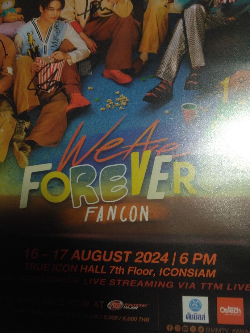 We Are Forever Fancon　サイン入　ポスター
