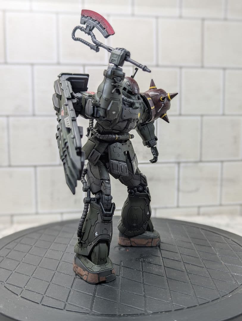 復讐のレクイエム HG MS−06F ザクⅡ FTYPE チャブス機 完成品 - メルカリ