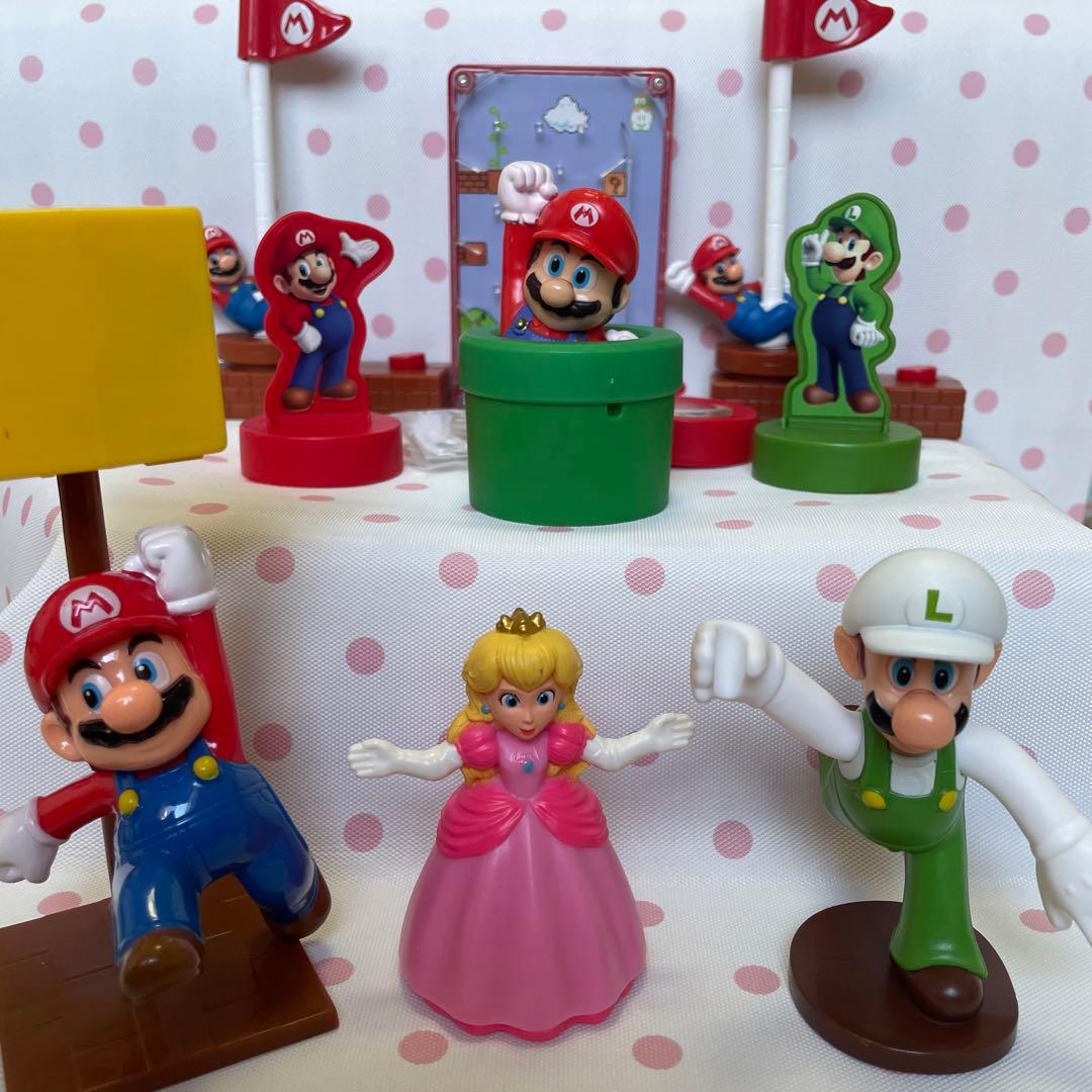 スーパーマリオマクドナルドハッピーセットフィギュアまとめ売り