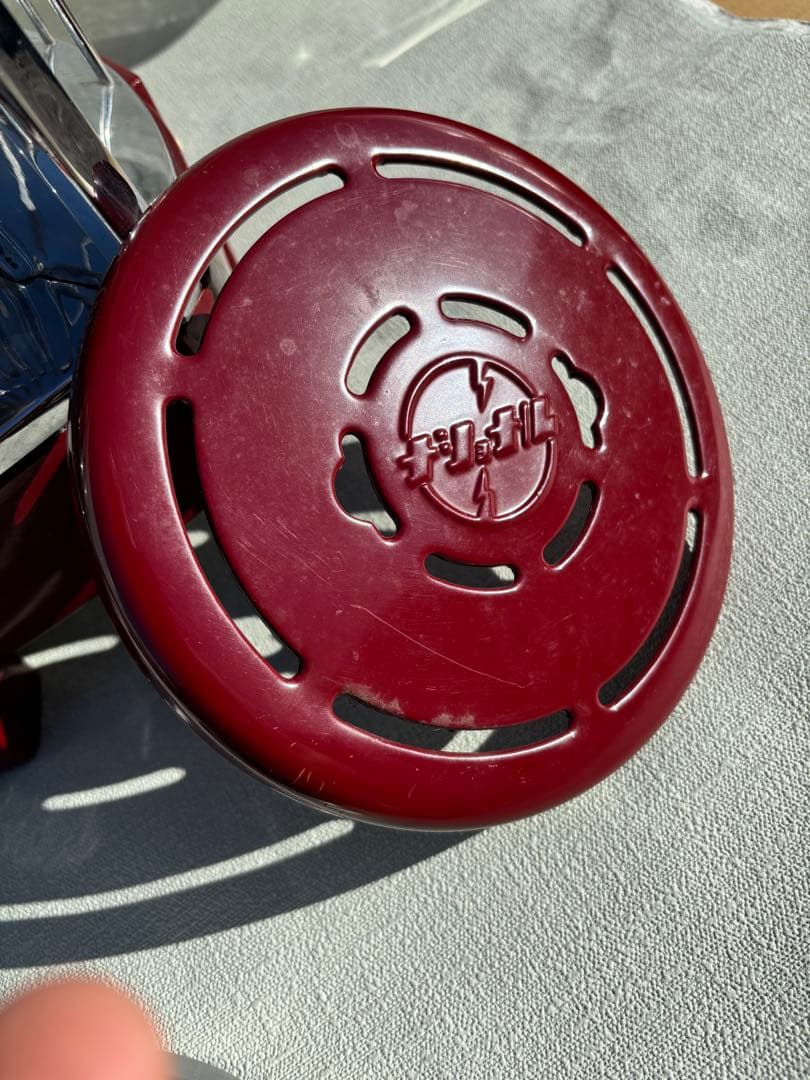 ナショナルの可愛いレトロな三角パネル電気ストーブ 作動品 NATIONAL 希少