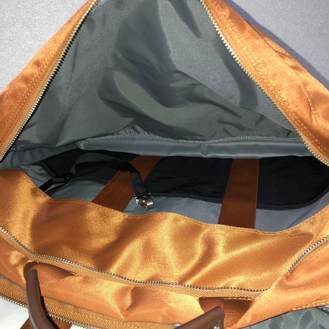 超美品✨人気 ポーター リフト ビジネスバッグ3way 2層 A4可 ブラウン