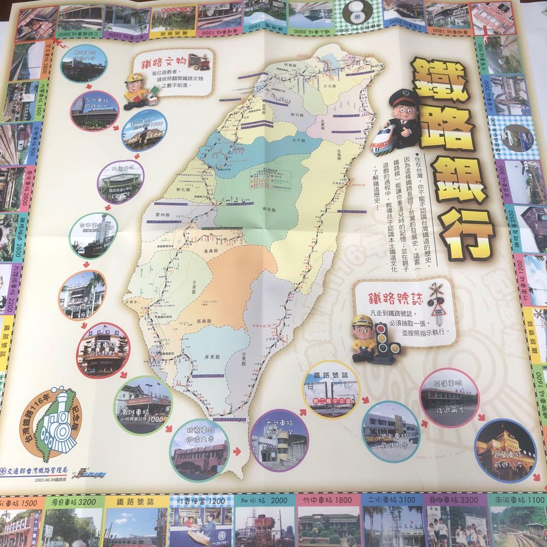 鉄路銀行遊戯組（台湾鉄路のボードゲーム）