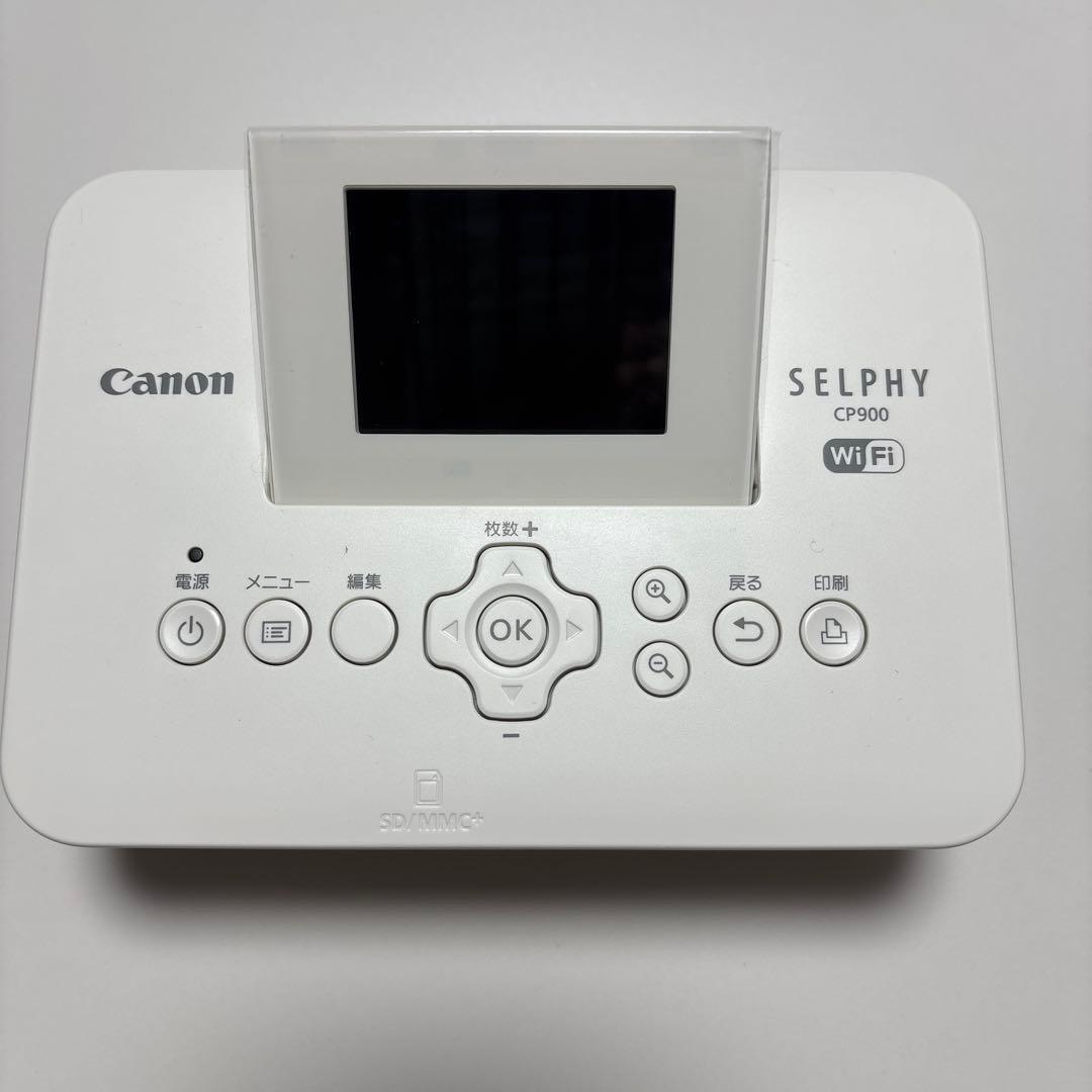 Canon SELPHY CP900 コンパクトフォトプリンター ホワイト - メルカリ