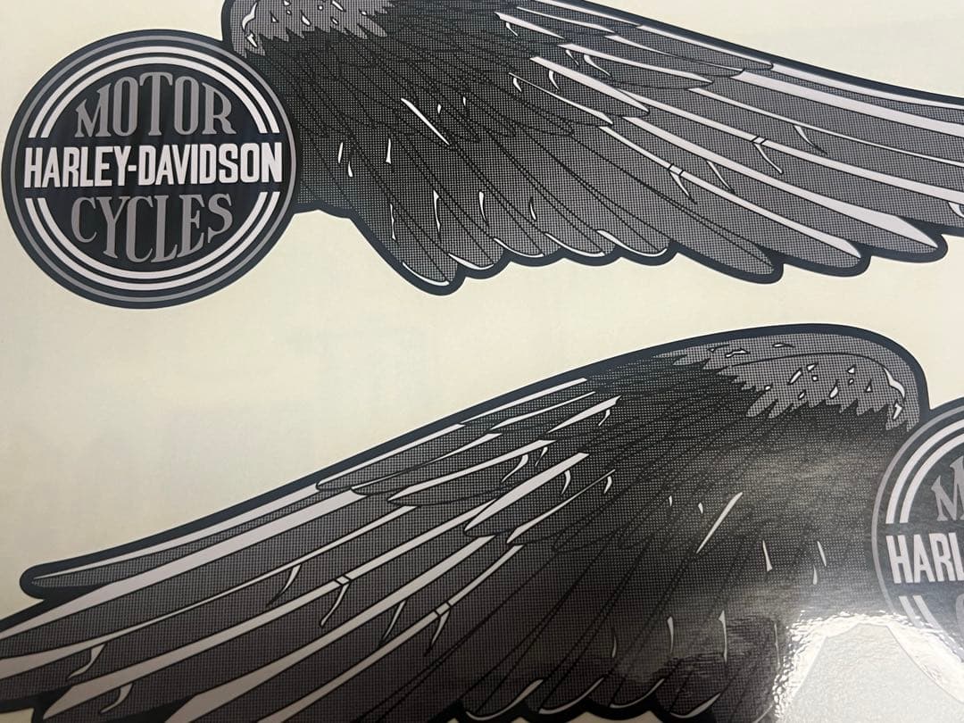 激レア新品】レプリカタンクデカールハーレーウィング ステッカー