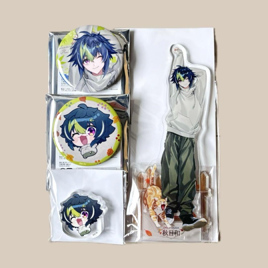 伊波ライ』まねきねこ アクスタ 缶バッジ まとめ にじさんじ コラボ