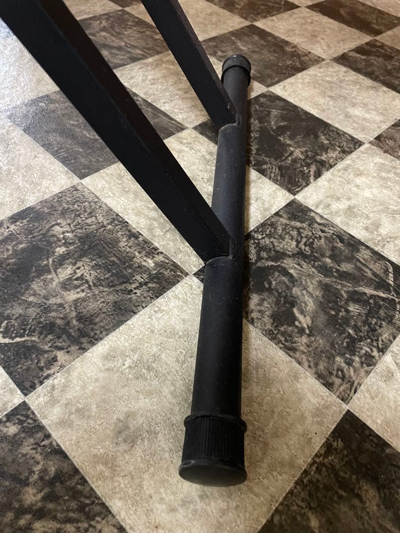 黒い折りたたみ式大正琴ヴィオリラスタンド