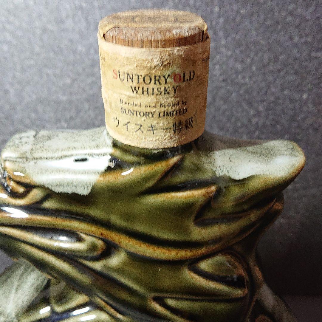 未開栓 特級 Suntory サントリー オールドウィスキー 干支ボトル 辰 龍