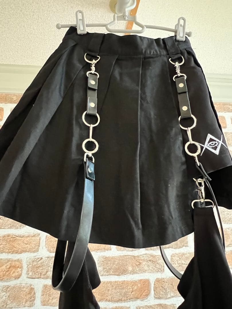 REFREM レッグカバー付きレイヤードショーパン