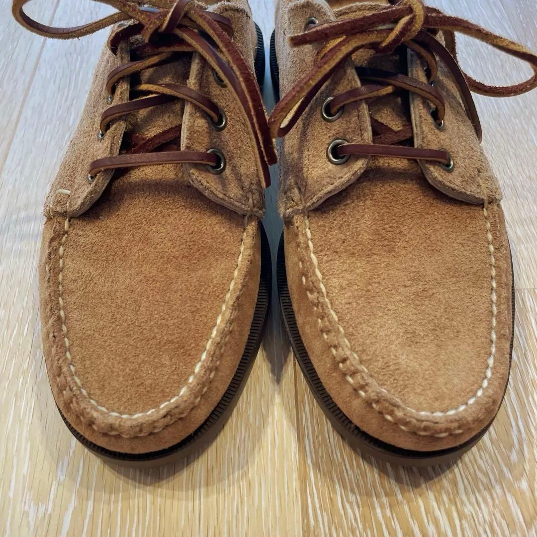 ランコート　ビームスプラス別注　レンジャーモカシン　パラブーツ　GHBASS