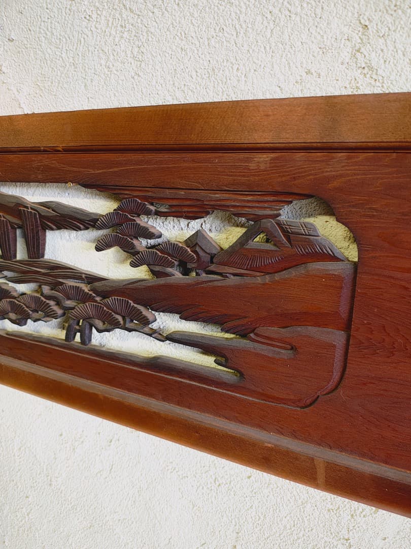 欄間1 古道具 ビンテージ 和建築 店舗什器 M0187